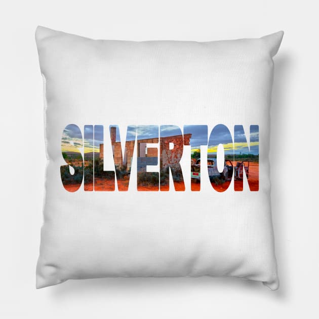 SILVERTON Heritage - New South Wales, Australia Pillow by TouristMerch