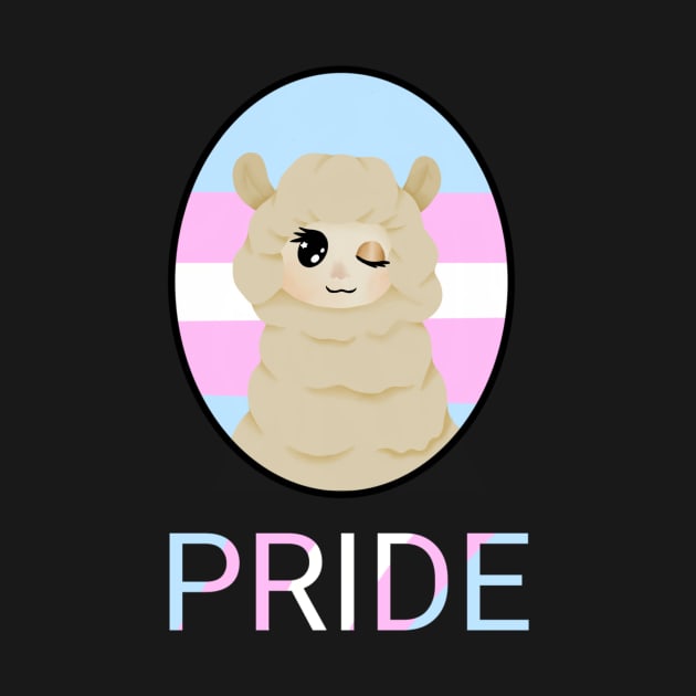 TRANS* PRIDE Alpaca by Uncanny_Ivan