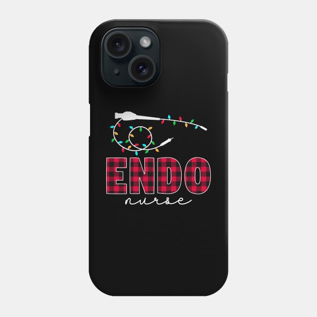 Endo Squad Endoscopy Endo Nurse Tech Christmas Phone Case by Krishnansh W.