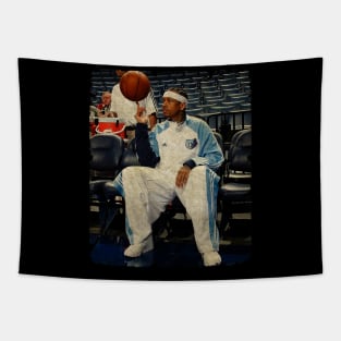 Allen Iverson with The Memphis Grizzlies Tapestry