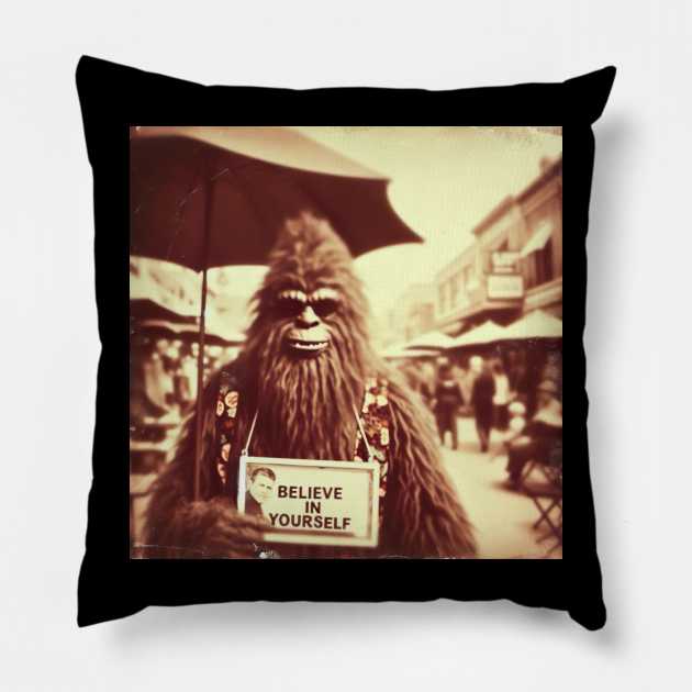 Believe in Yourself Pillow by Dead Galaxy