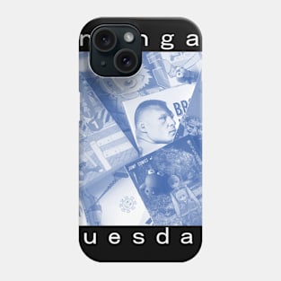 Manga Tuesday (blue-black) Phone Case