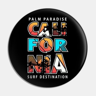 Califonia surf Pin