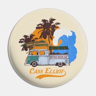 Vintage never die - cass elliot Pin