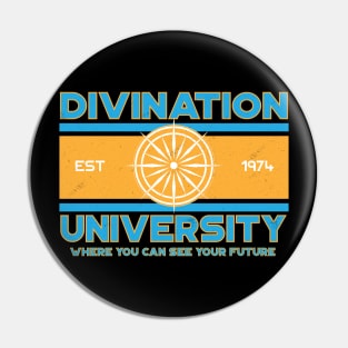 Divination University Pin