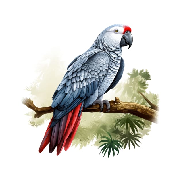 African Grey Parrot by zooleisurelife