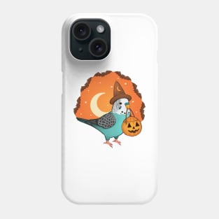 Halloween Budgie Phone Case