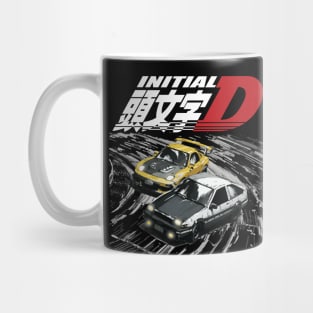 Takumi Fujiwara Tofu Shop Delivery AE86 Initial D Manga HachiRoku Shift  Drift Mug Coffee Milk Ceramic Cup C232