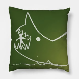 Jaws — Quint's Blackboard Pillow