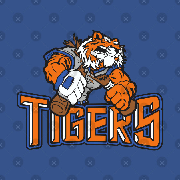 Disover Tigers Baseball Logo - Tigers Baseball - T-Shirt