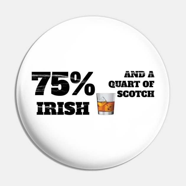 75% Irish destressed Pin by BarlingRob