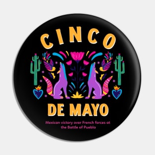 Cinco De Mayo Mexican Pride Mexico Mexicano Mexicana Pin