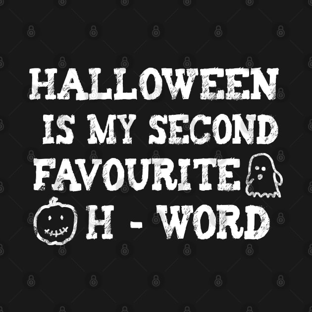 Funny Halloween H Word Saying Pumpkin Costume by FindYourFavouriteDesign