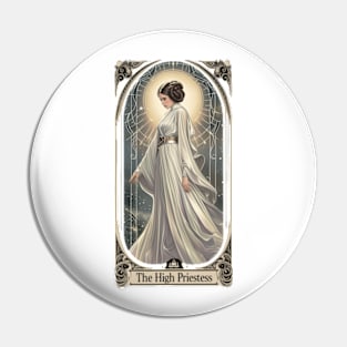 High Princess Leia Tarot Card Star Wars Pin