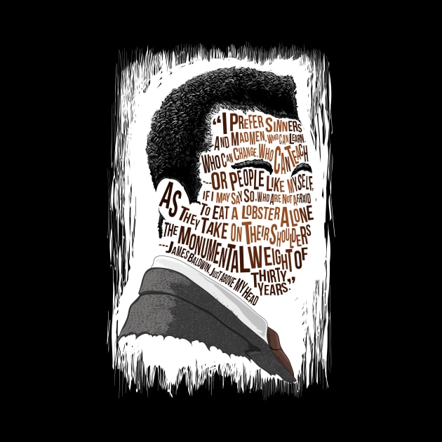 James Baldwin by NateJonesDesign