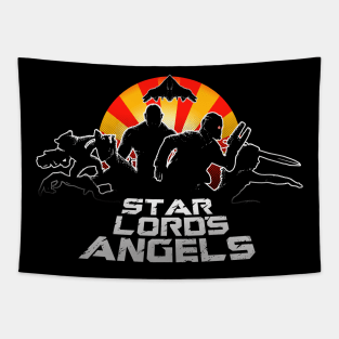 Star Lord's Angels Tapestry
