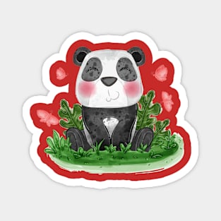 Baby Panda Cute Magnet