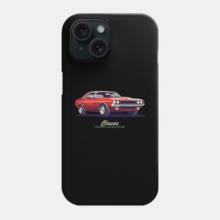 Challenger Classic srt Muscle Car Phone Case