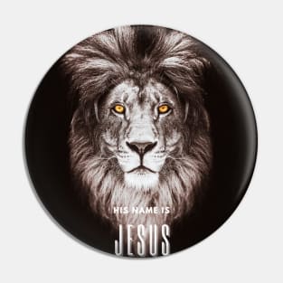 The Lion of Judah is Jesus V1 Pin