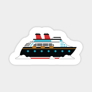 Cruise Ship Fantasy Magnet