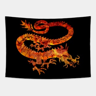 Fire Dragon Tapestry