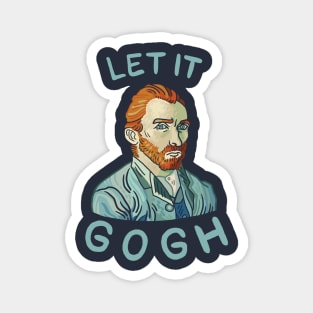 Let It Gogh Magnet