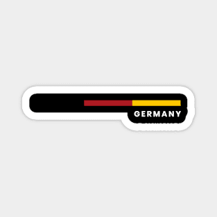 Germany National Colors Magnet