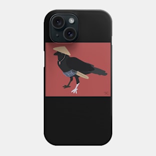 Samurai Crow Phone Case