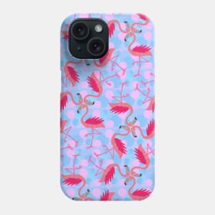 Flock of flamingos Phone Case