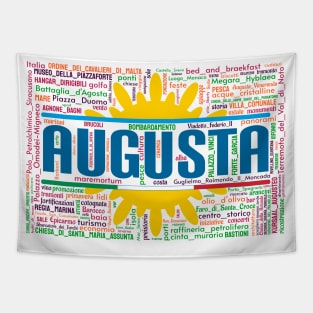 Augusta Wordart Tapestry