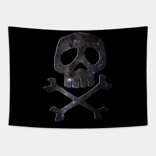 Skull & Crossbones - Space Pirate Tapestry