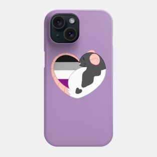 Asexual Pride Rat Phone Case