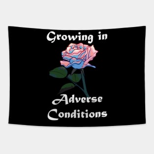 Trans Pride Rose Tapestry