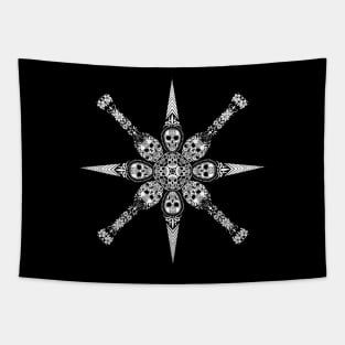 Skull star Tapestry