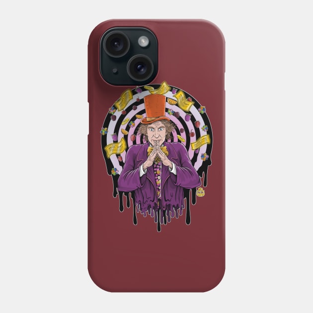 Wonka Phone Case by davemyersillustration