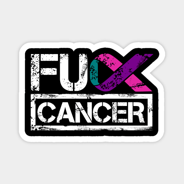 Fuck Cancer Magnet by FUCancer