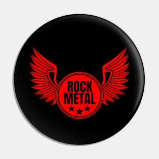 Rock metal cwing Pin