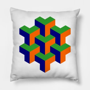Geometric Tripod Design Pillow