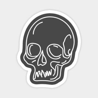 Cartoony skull Magnet