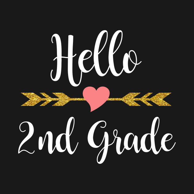 Hello 2nd Grade Back To School by Elliottda