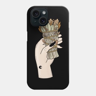 Witchy Sage Hand Phone Case