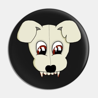 Samson Skeleton Dog Pin