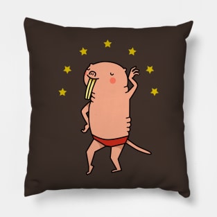 Naked Mole Rat Pillow