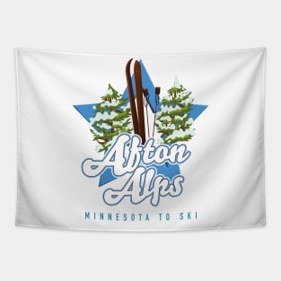 Afton Alps Minnesota To Ski Tapestry