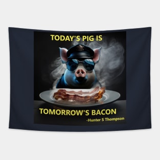 Today's Pig Tapestry