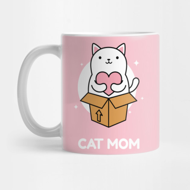 Cat Mom Mothers Day Cat Moms Tasse Teepublic De