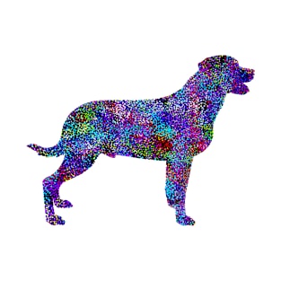 Glam Rainbow Metallic Dog T-Shirt