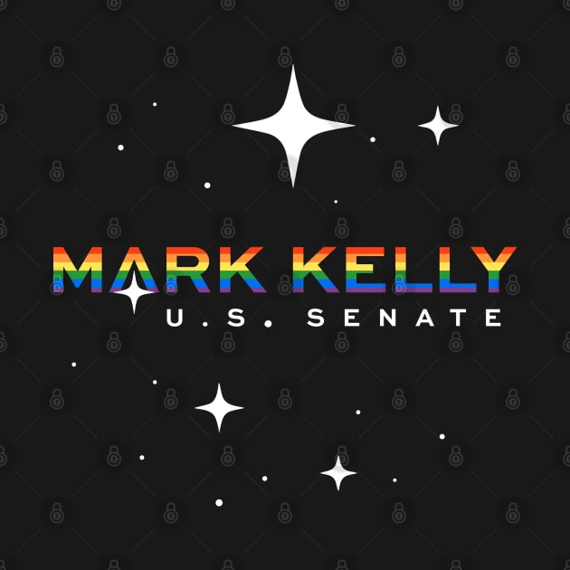 Vote Mark Kelly U.S Senate | 2022 Election Arizona | LGBTQ Gay Pride by BlueWaveTshirts