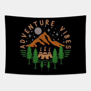 adventure - camping Tapestry