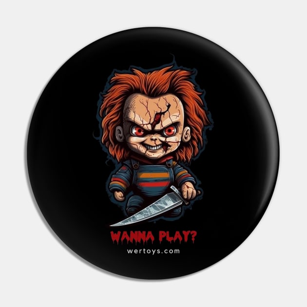 Killer Doll Pin by We-R-Toys